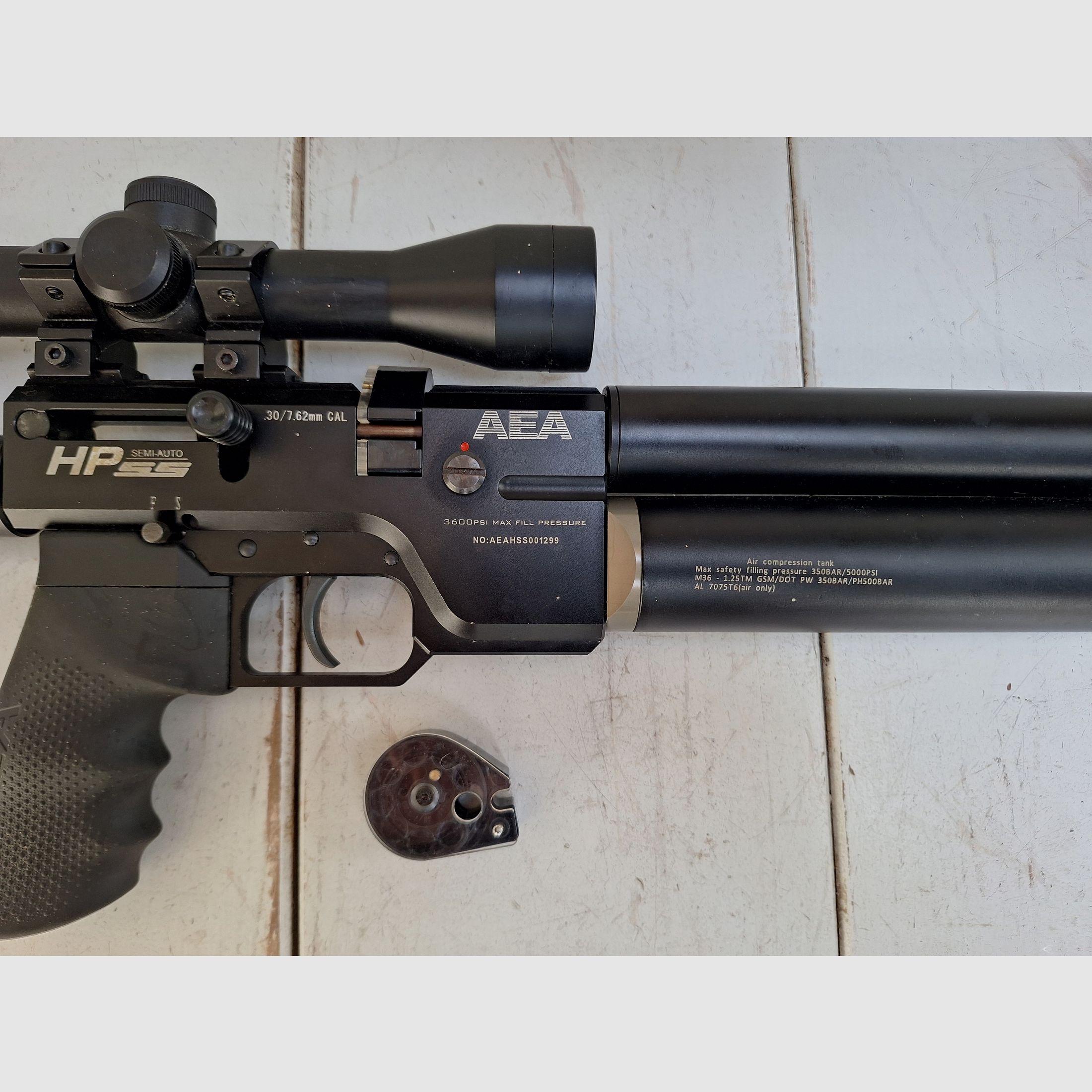 AEA Hp SS 30 Cal 7,62 mm Halbautomatisch