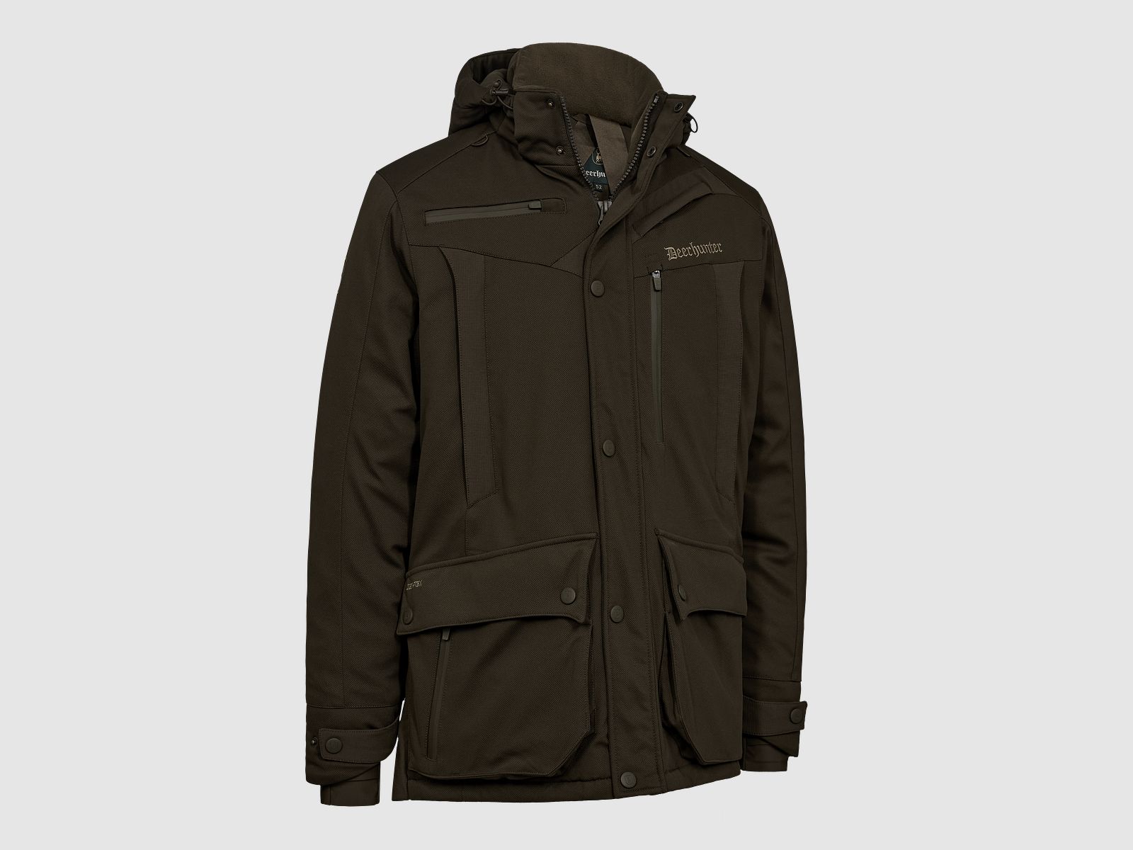 Muflon Pro Winter Jacke - Art Green – Kleidergröße Herren: 52