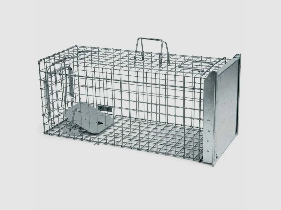 Fangkäfig Strong Schiebefalle 3 Griffe 80X34X34 cm, Bild 3 von 5