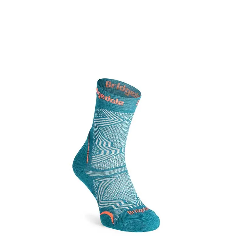 Skarpety damskie Bridgedale HIKE Ultralight T2 Coolmax Performance teal, zdjęcie 1 z 4