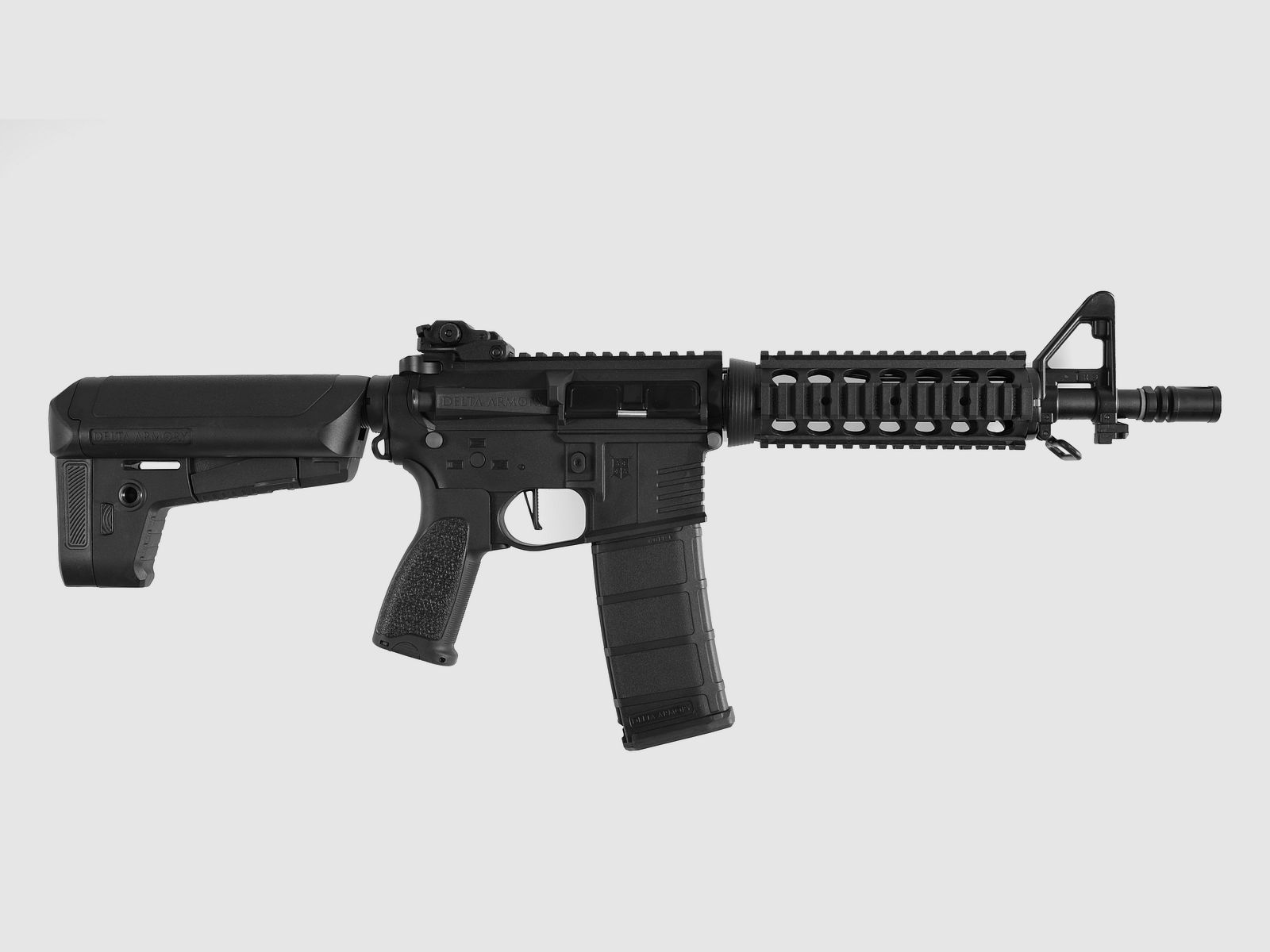 AR15 CQB-R CHARLIE Schwarz S-AEG Softair Gewehr Frei ab 18 Jahren | Delta Armory