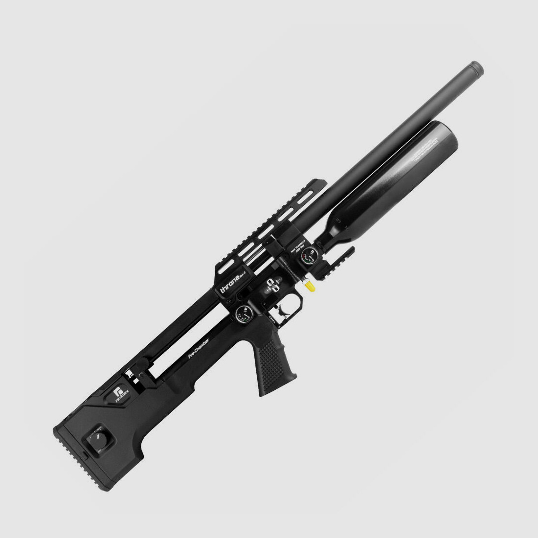 reximex Throne Gen2 PCP Gewehr 4,5mm Diabolos Schwarz