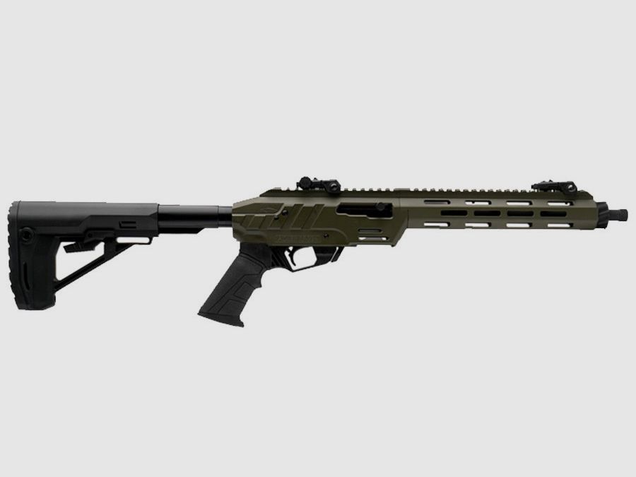 KARABIEK ADLER RF-224 gen 2 TAC Rifle semiautomático Verde 11,7" cal. 22LR
