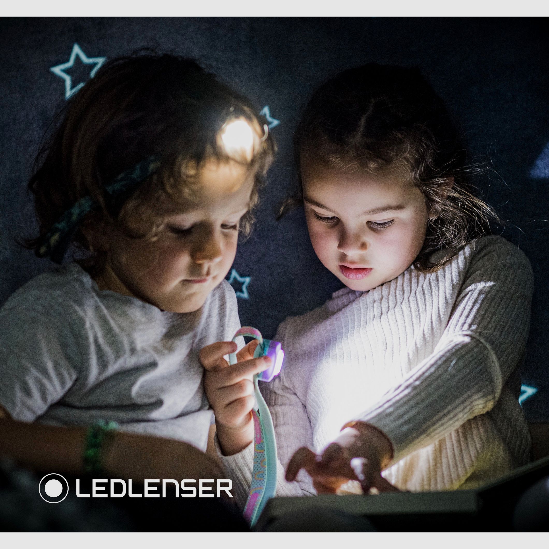 Ledlenser 502538 Kinder Stirnlampe KIDLED2 lila 40 Lumen