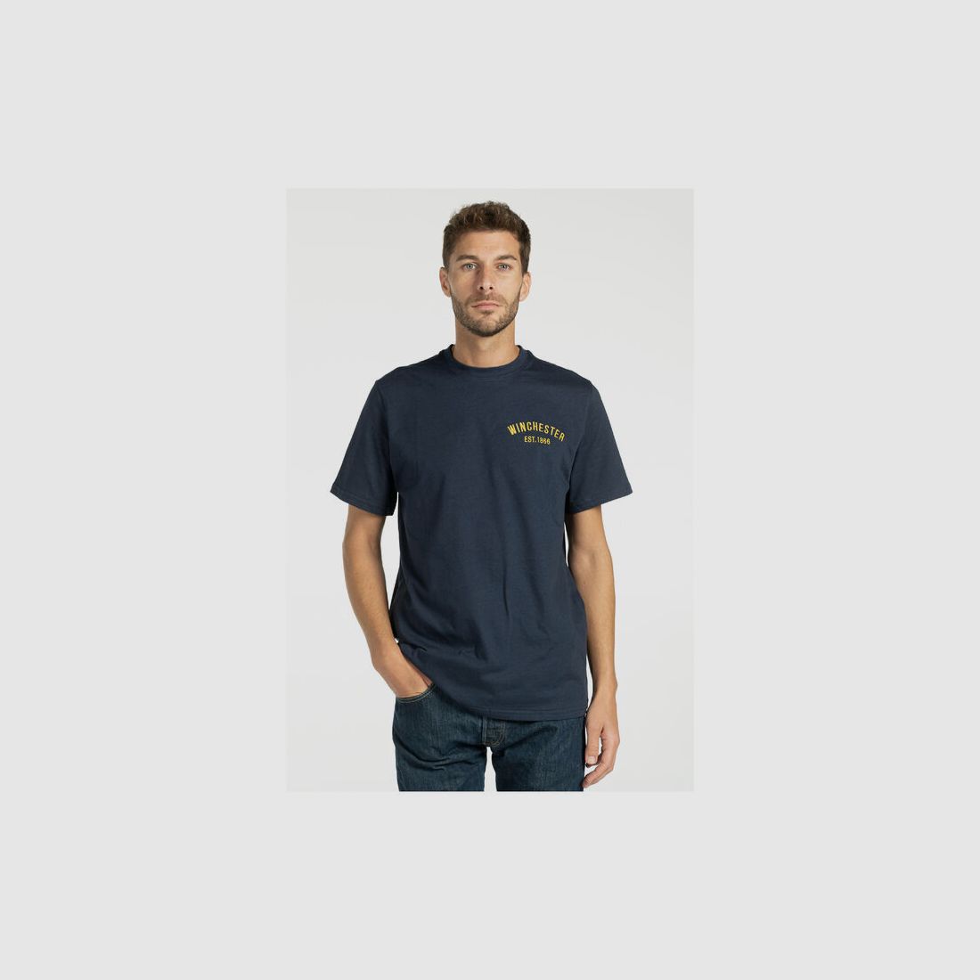 T-shirt Winchester Colombus navy - Winchester