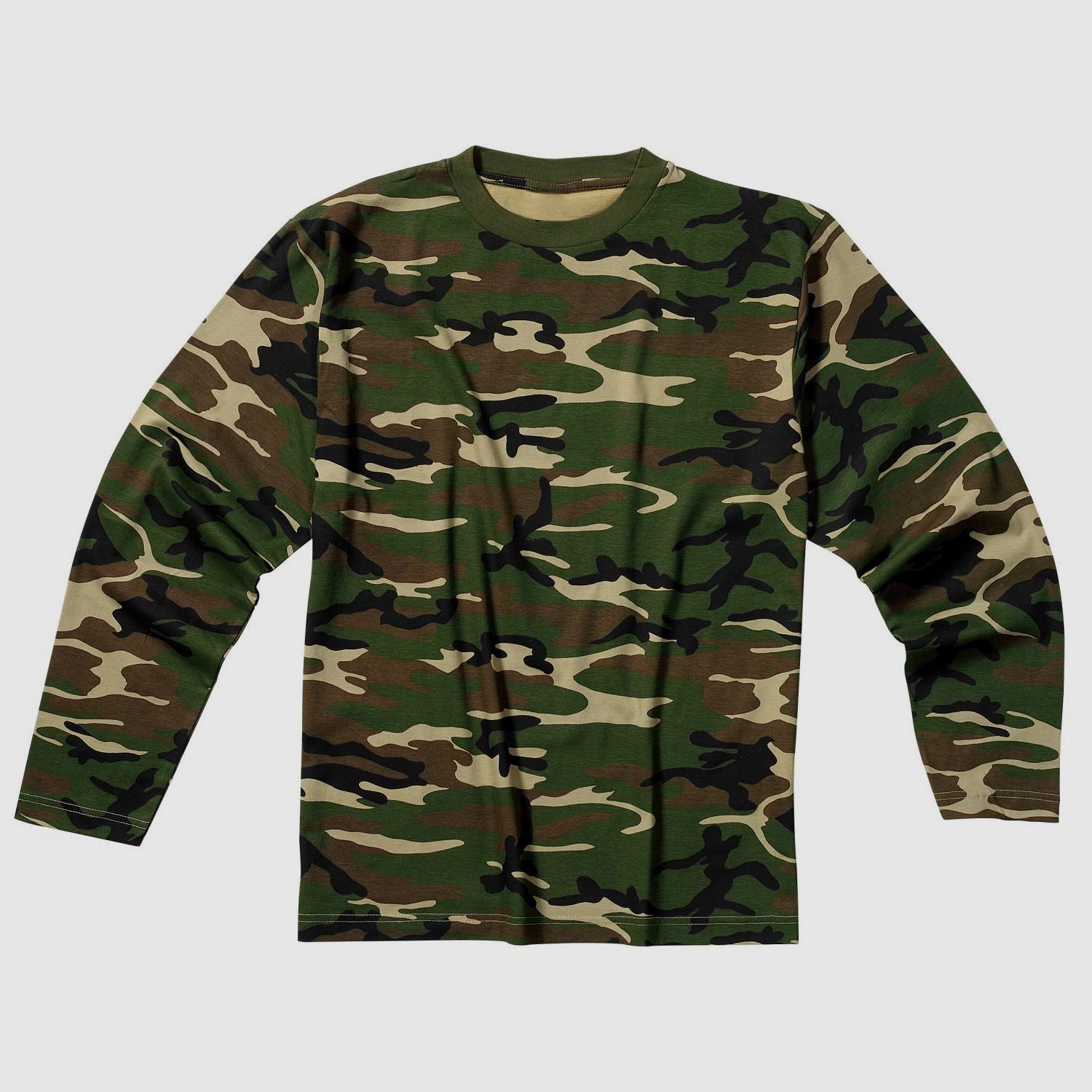 Langarmshirt Co Woodland Herren (Camouflage)