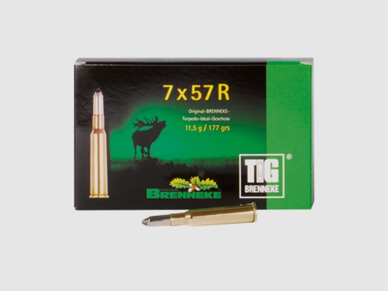 Brenneke 7x57 R 177GR TIG 20 patronen