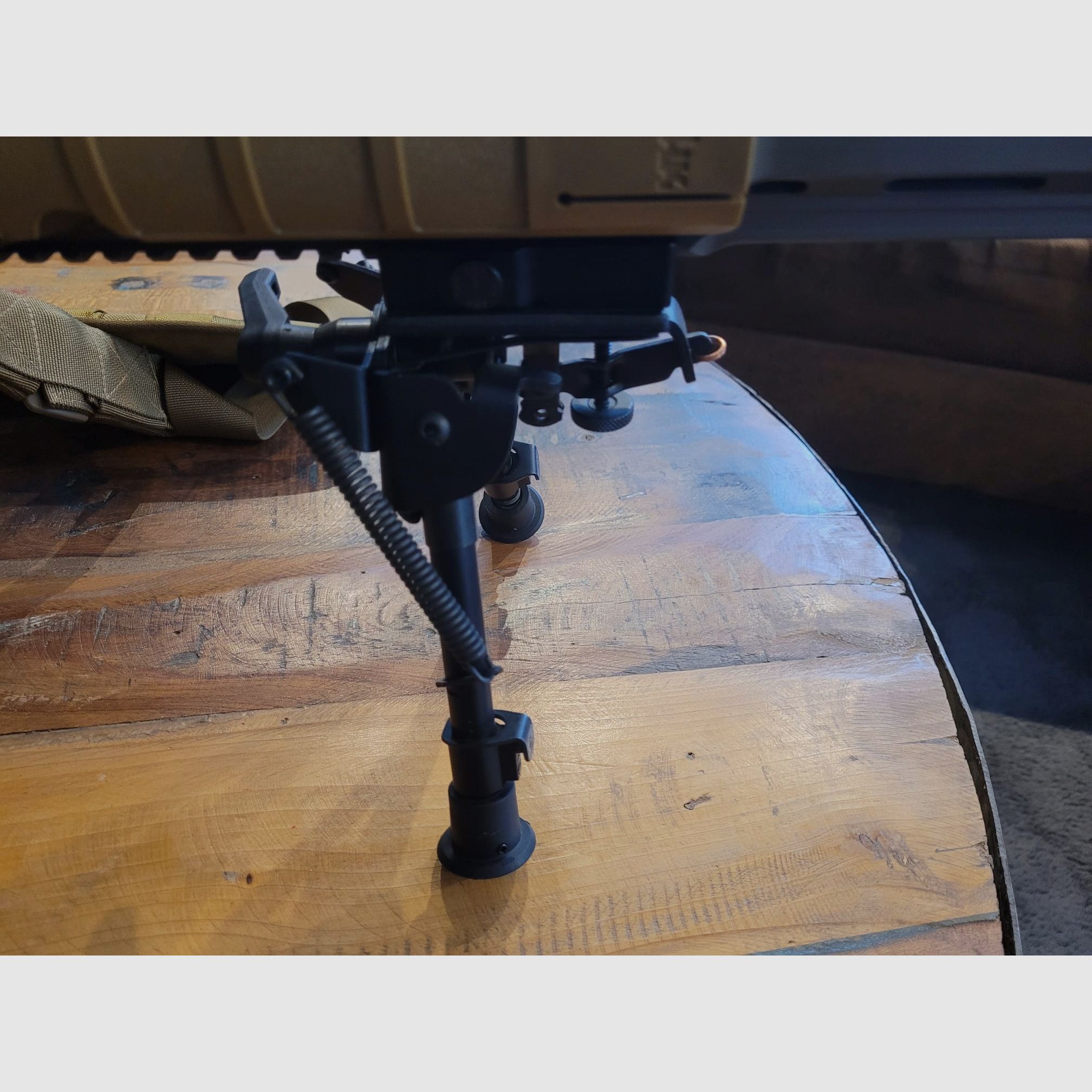 H&K .308  Selbstladebüchse Mod. MR308A3 (RAL8000) 20 mit Anbauteilen G28 10 Schuss Magazin und Schmidt & Bender 3-20x50 PMII Ultra Short & div. Zubehörteile