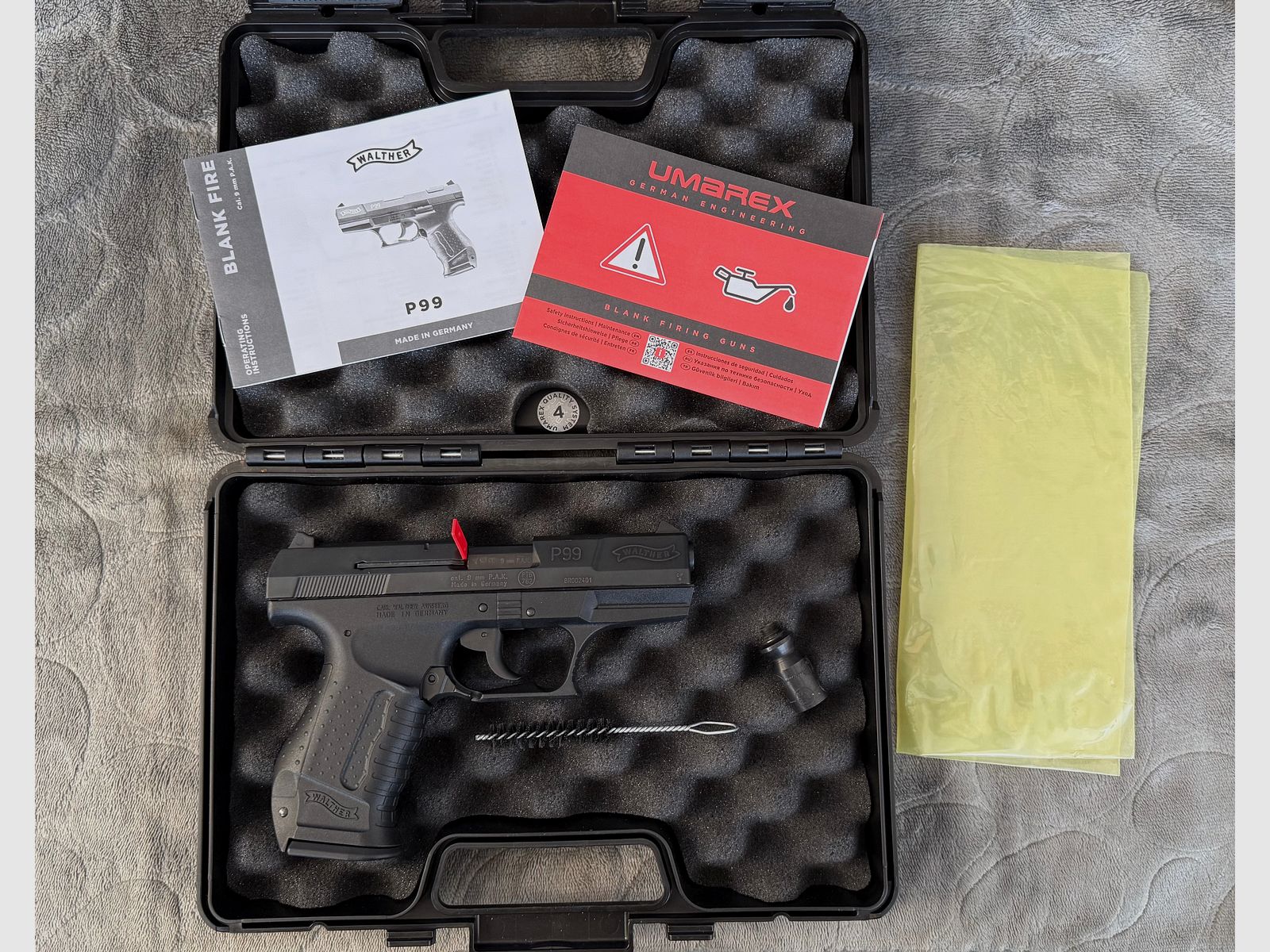 Walther P99 Schreckschuss Pistole 9mm P.A.K. schwarz