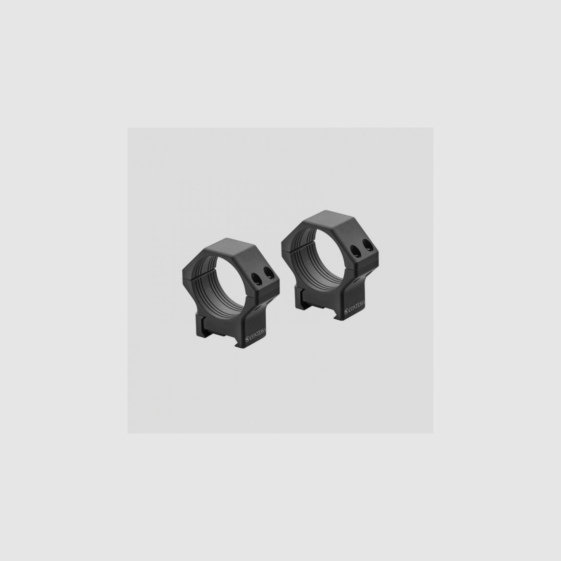 CONTESSA MOUNTING RINGS LIGHT LOW - 30MM - HEIGHT 8MM