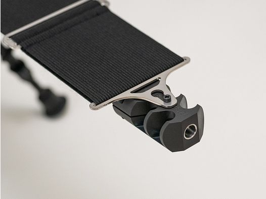 Universal Flimmerband 80mm Klettbefestigung in Schwarz