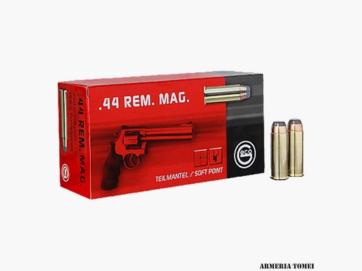 GECO – .44 REM. MAG. TEILMANTEL/SOFT POINT – TRONCO CONICA