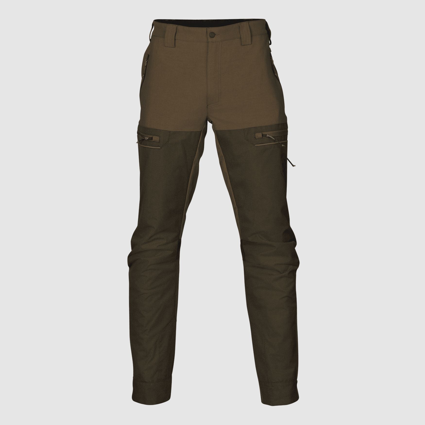 Härkila Vigor Pro Hybrid Spodnie Męskie Golden Willow Green 48/32"