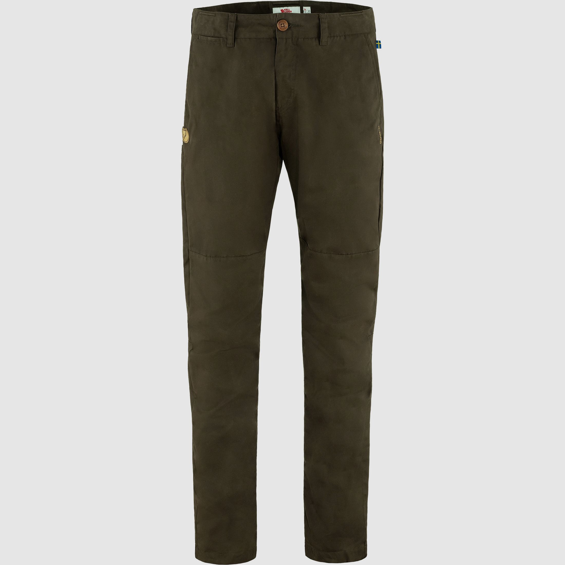 FJÄLLRÄVEN Tapered Hose Sörmland  dark oliv