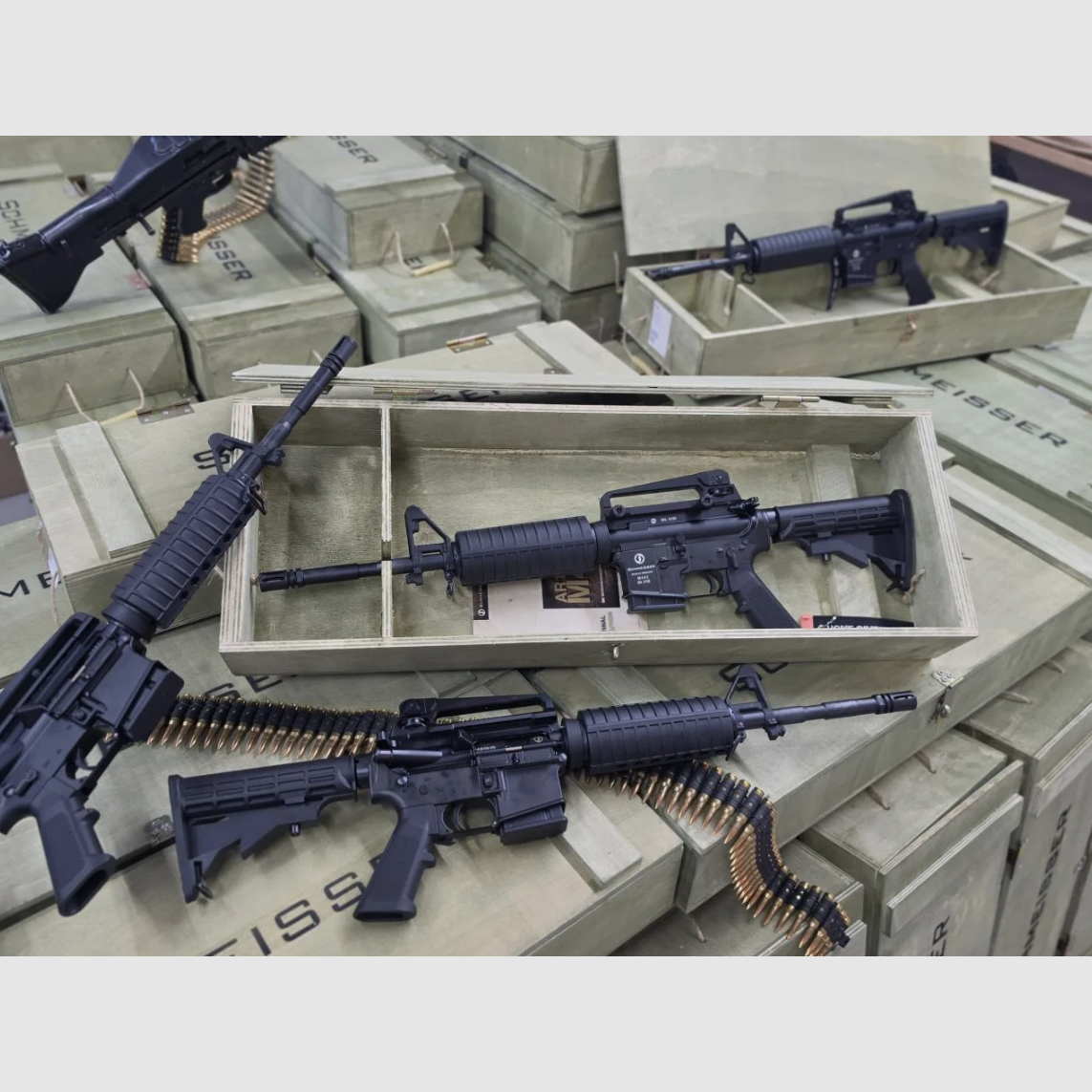 Schmeisser – Fucile semiautomatico / AR15 M4 A2 / .223 Rem / Classic Limited Edition, immagine 2 di 4