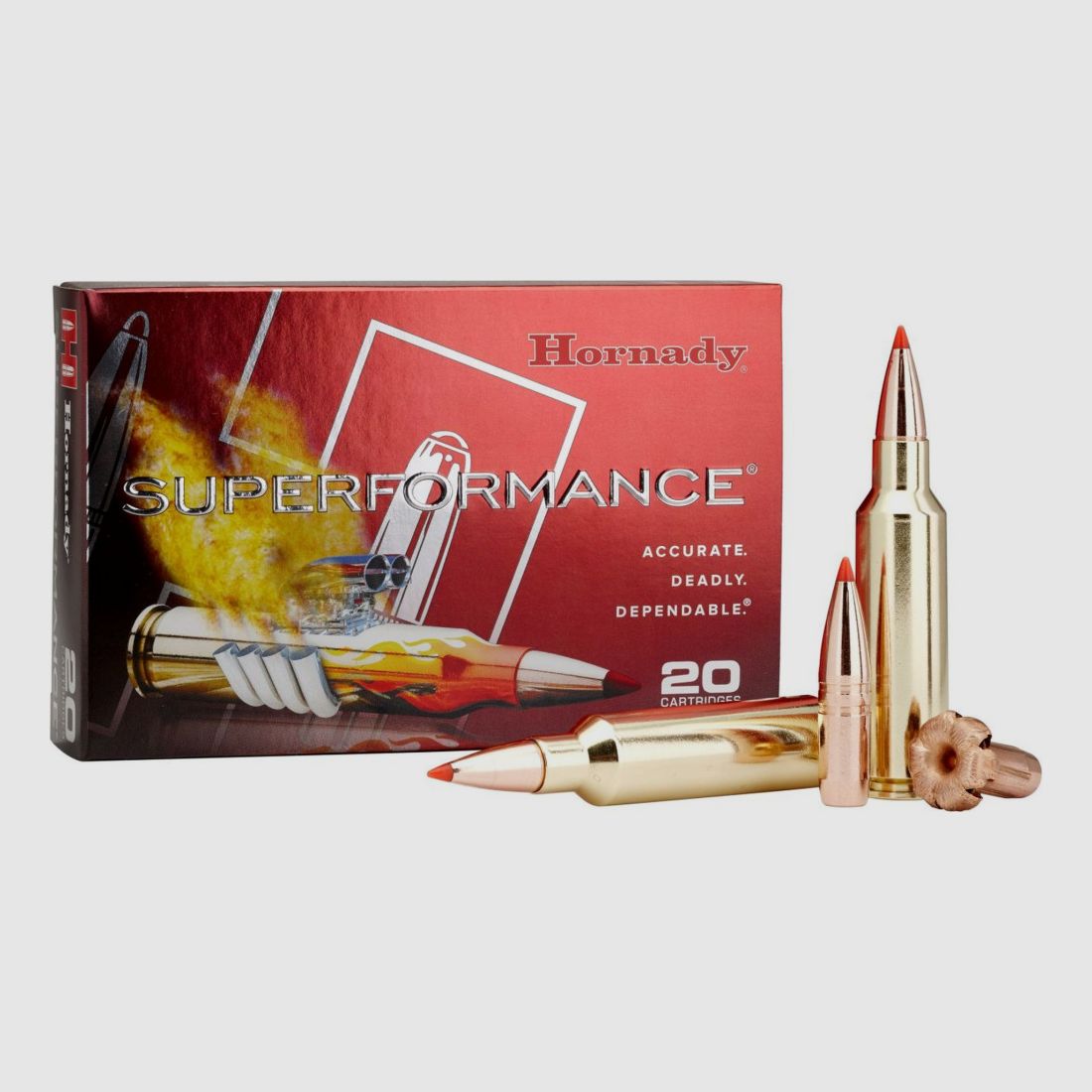 Hornady Ammo .300 Win Mag Superformance 10.7 g / 165 gr CX VE20