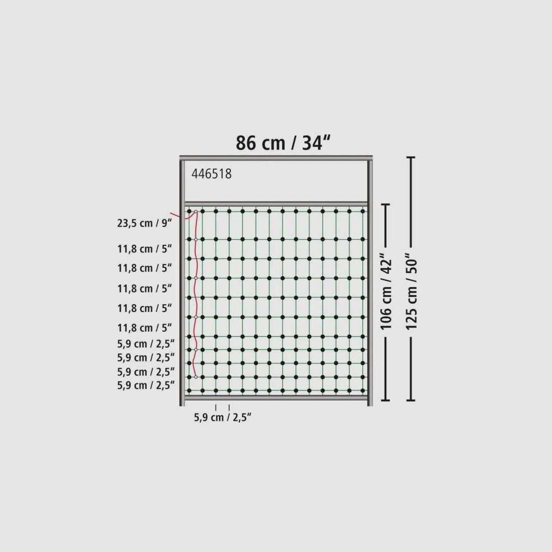 Tür für Elektrozaun 90 cm - KERBL, Bild 5 von 9