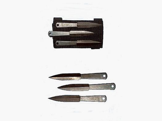Wurfmesser mit Unterarmholster