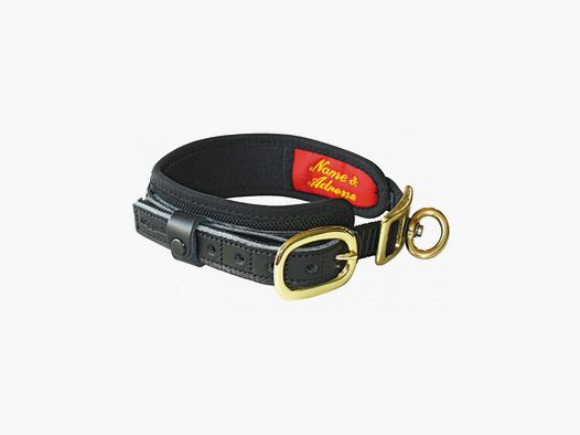 Niggeloh Obroża De Luxe Czarna S 40-50 cm