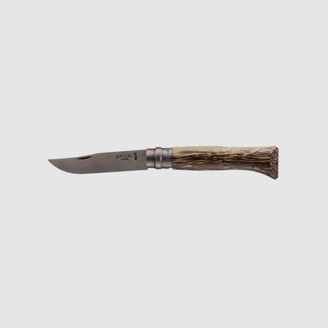 Opinel Inox-mes, zwart palmhout