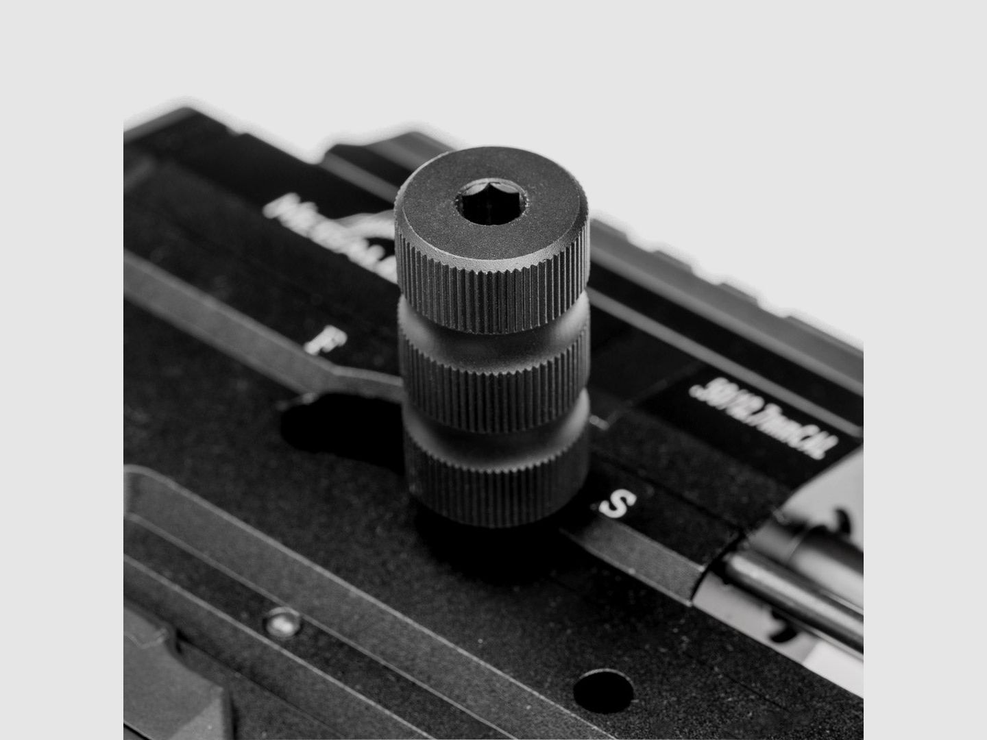 Repeater Lever | XXL | Repeater Lever | MEGALODON | CNC ALU | black anodized, image 1 of 5