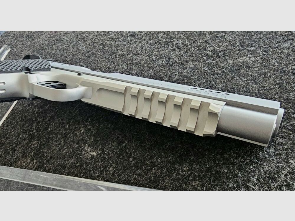 RBF 1911er-Manufaktur Ltd. FIVE STAR RAIL >Aircraft Alloy<, 6"-Longslide