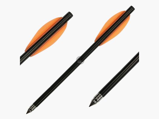 X-BOW FMA Premium Bolzen für Pistolenarmbrüste - 10er Pack - Farbe: Orange