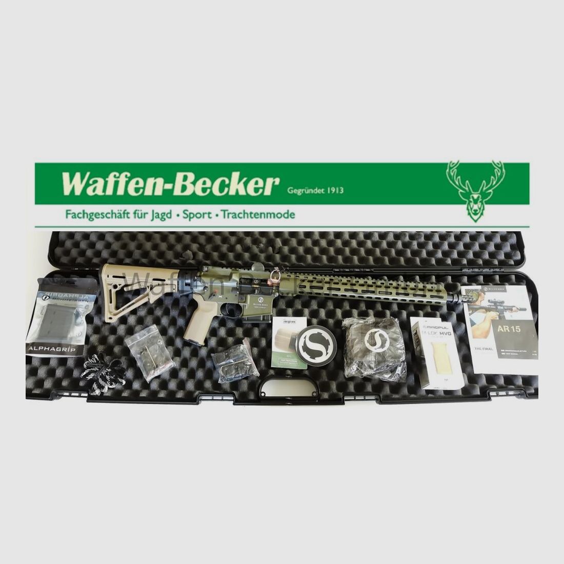 Schmeisser (Waffen Schumacher) Schmeisser AR15 M4FL Kal. .223Rem. 14,5" FDE