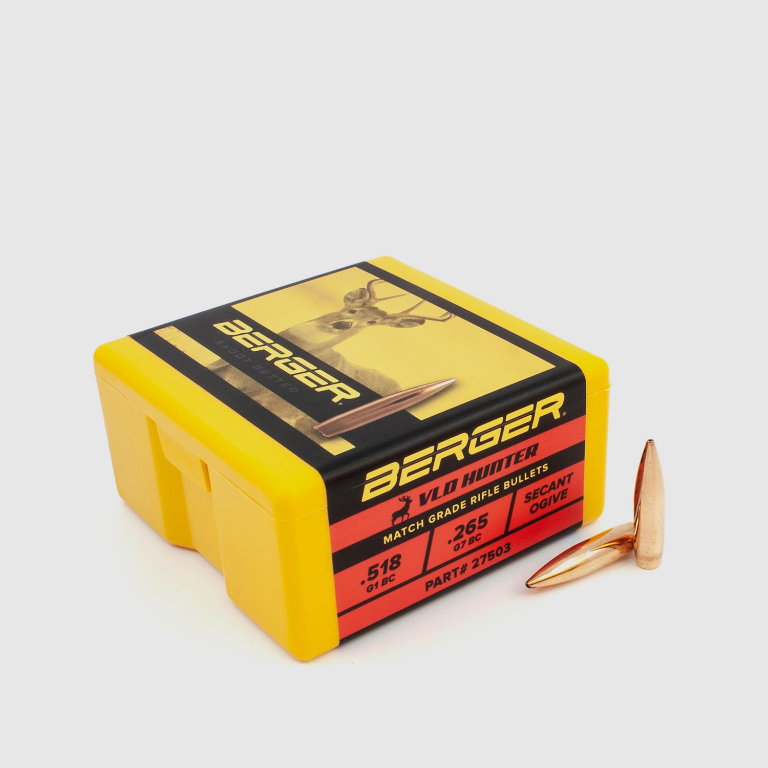 Berger Bullet .270 VLD Hunting 150GR 100 Pieces