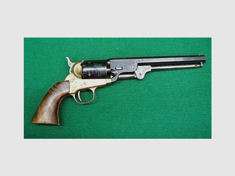 Hege Revolver Colt 1851 Navy, graviert