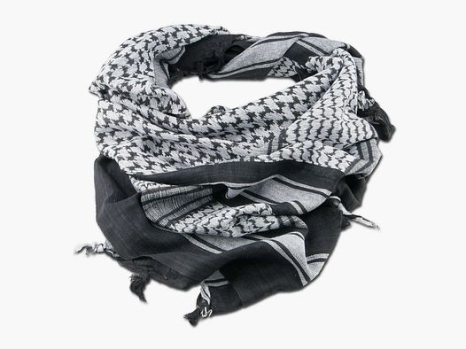 AB Shemagh negro blanco