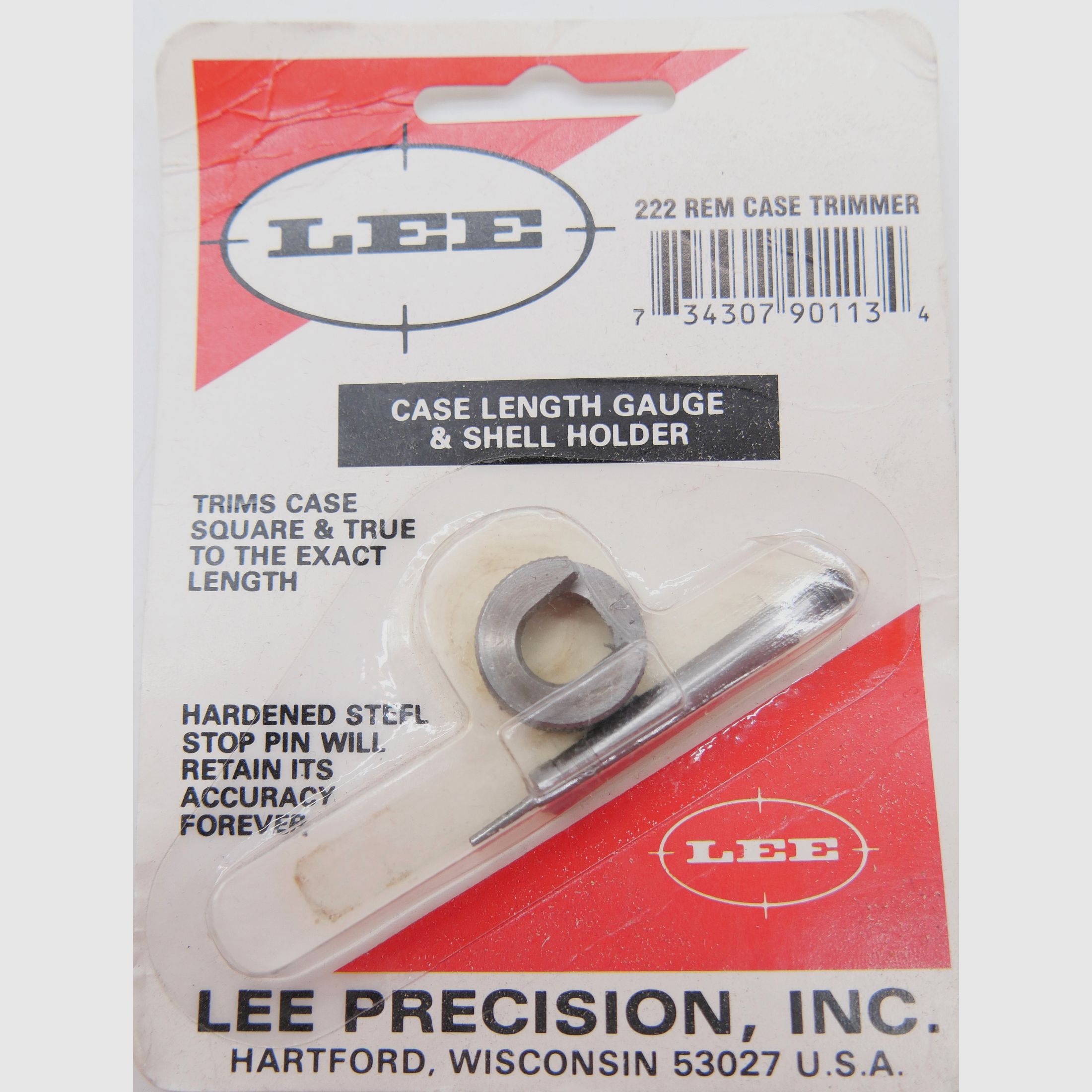 LEE recortadora de cartuchos 222 REM recortadora de cartuchos