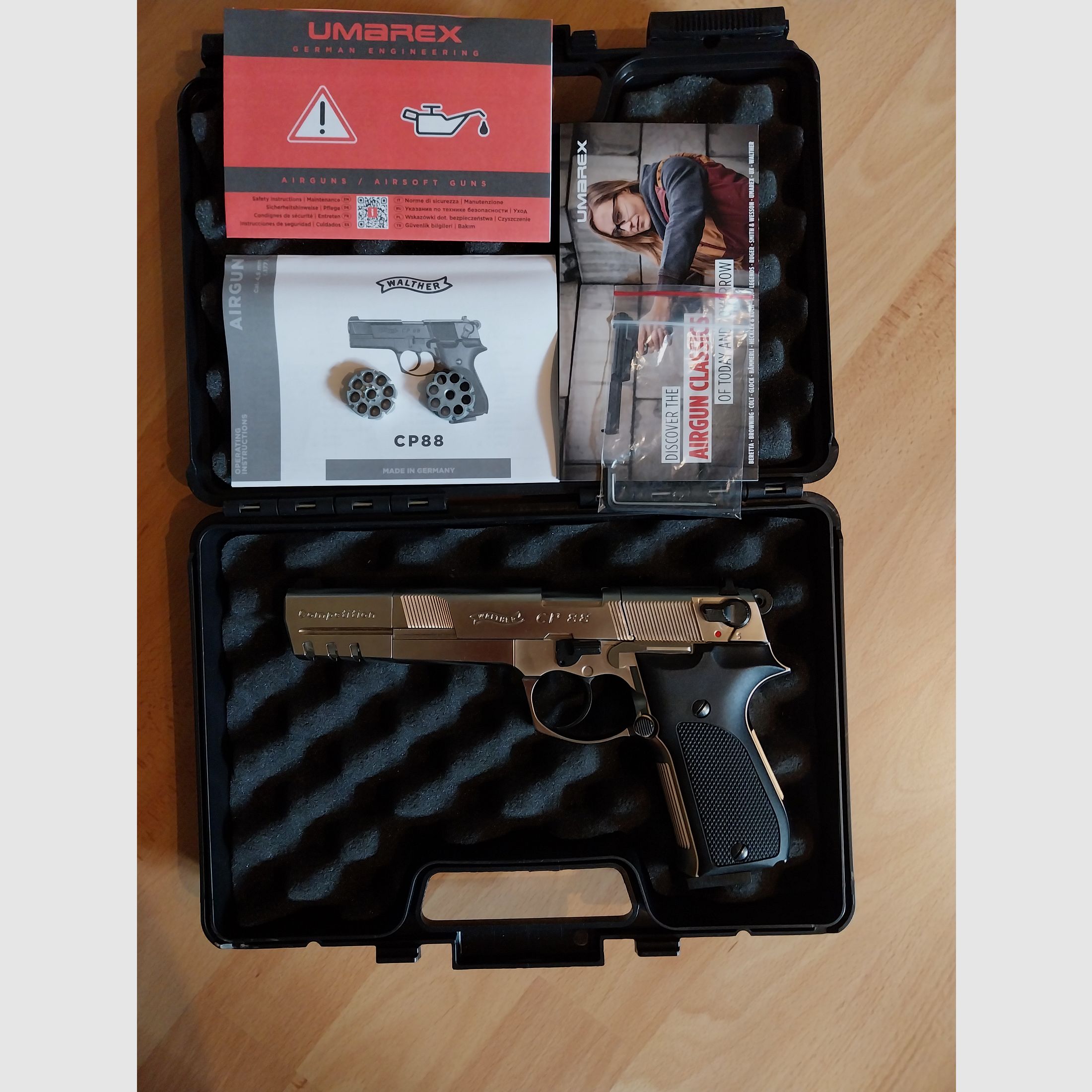 Walther Cp88 Competition Nickel 
