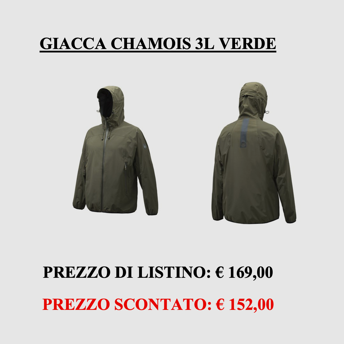 Beretta – Chamois 3L Jachtjack, afbeelding 1 van 6