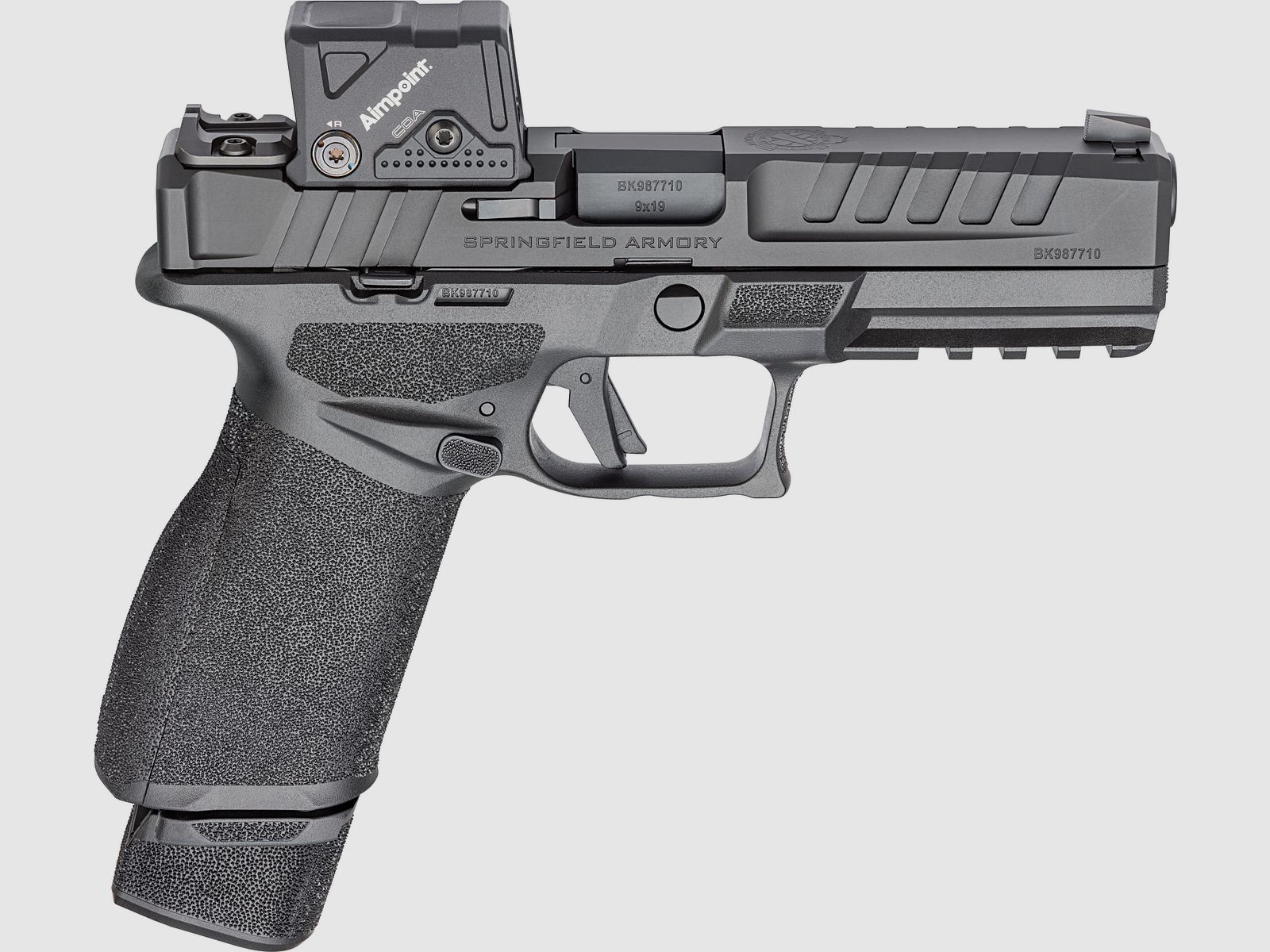 Pistola HS Echelon Full 4,5" COA 9mm Luger + visor de punto rojo Aimpoint COA, imagen 1 de 8