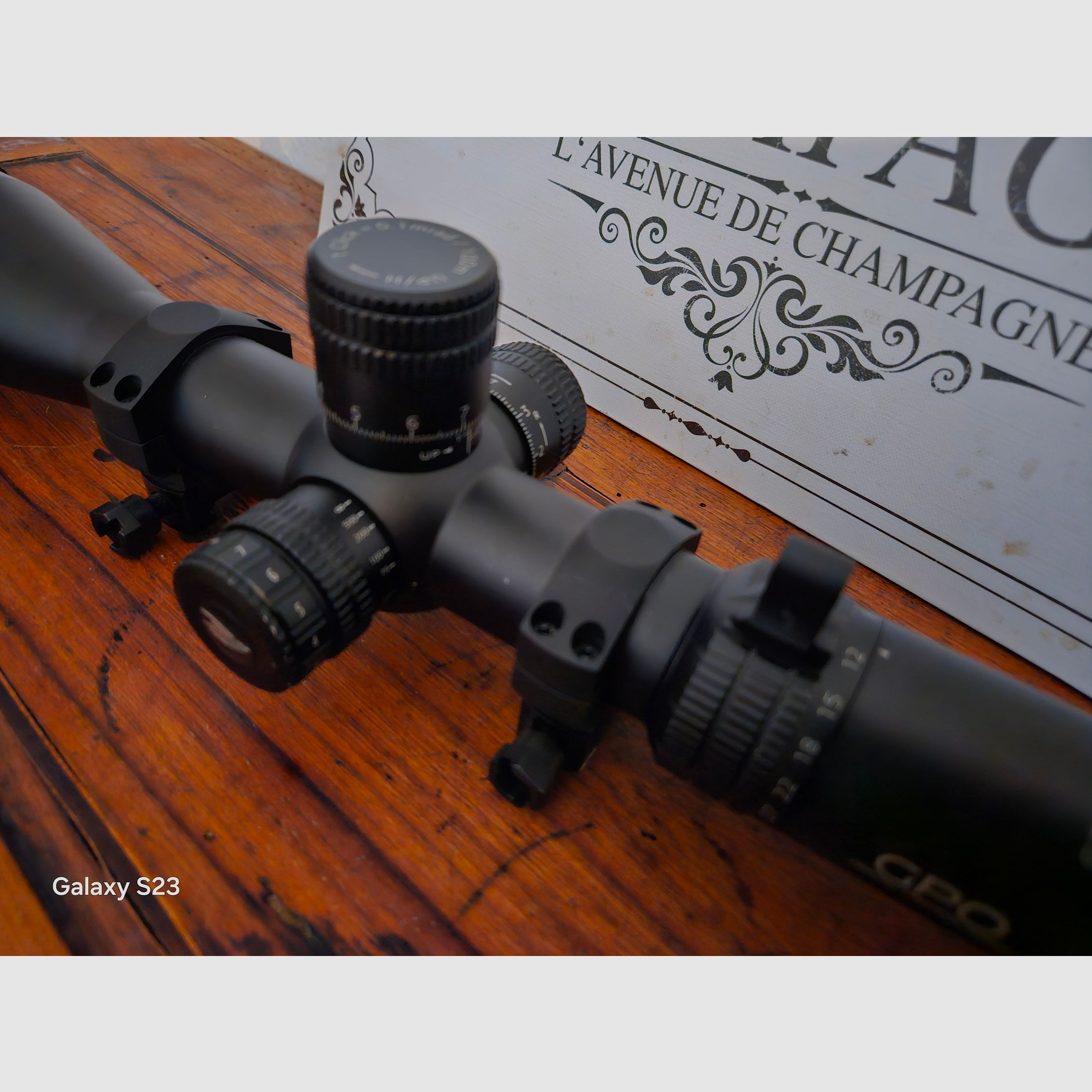GPO hunting scope incl Eratac mount - also trade for watch!