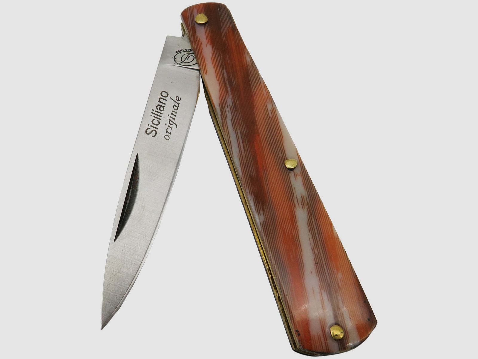 Coltello Siciliano 17 cm manico plastica, immagine 2 di 2
