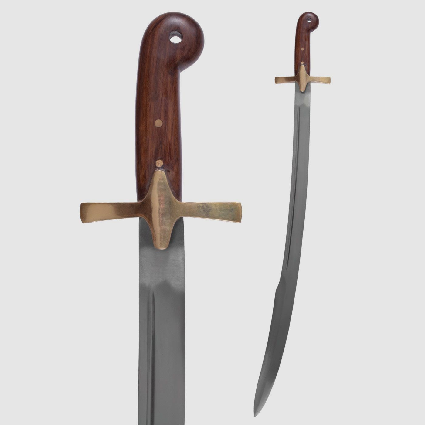 Turkish scimitar with sheath