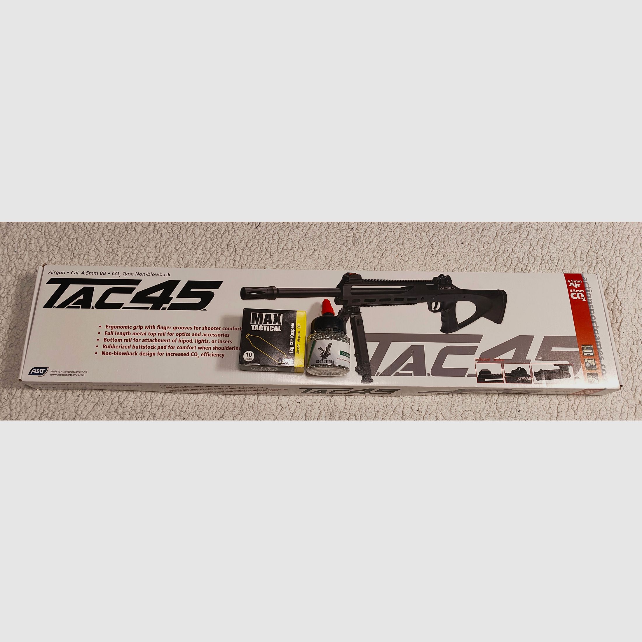 ASG TAC 45 Co2 Geweer gebruikt