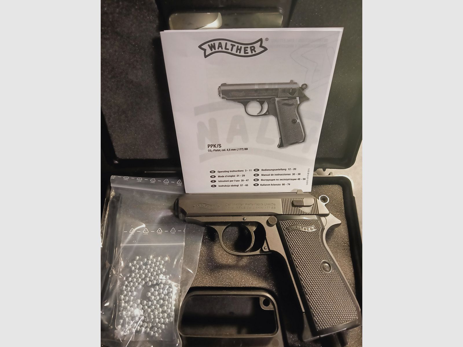 Walther PPK/S CO2, 4.5mm BB Blowback, FREE SHIPPING!, image 12 of 14