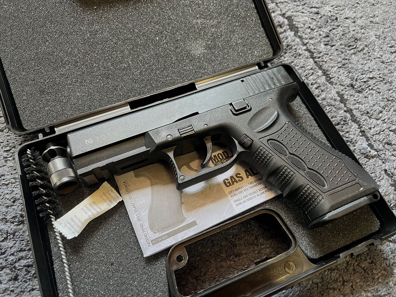 Zoraki 917 Schreckschusspistole 9mm P.A.K. - schwarz - Gebraucht