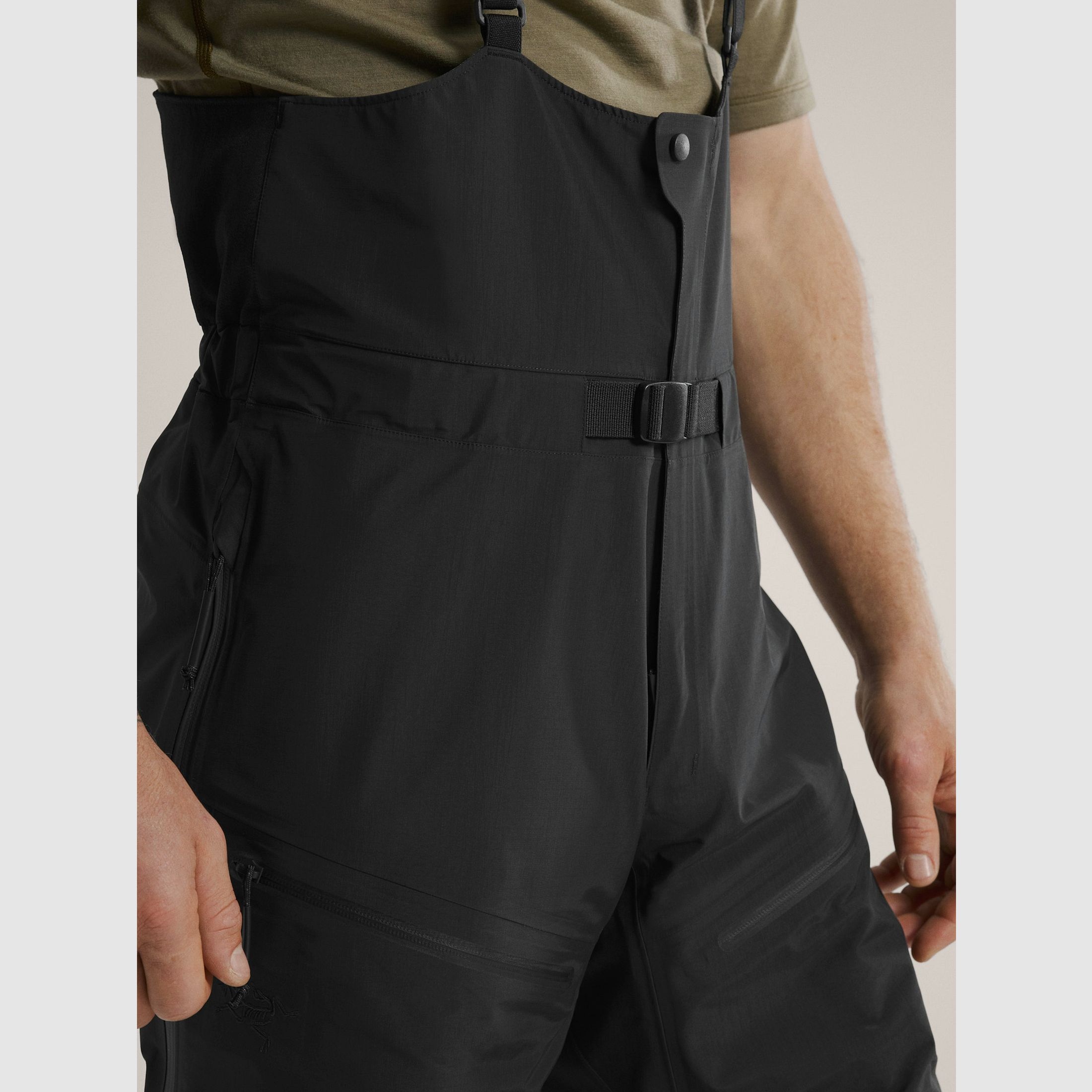 Arc'teryx Alpha Bib Pant LEAF Men's - Black, image 9 of 12