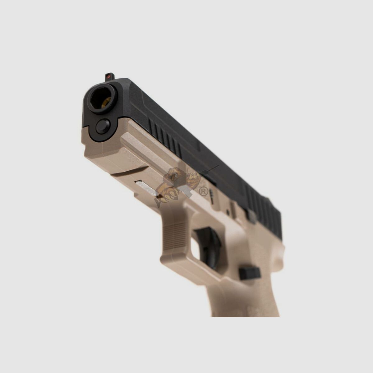 KJ Works KP-13 Scivolo in Metallo GBB Desert -F-