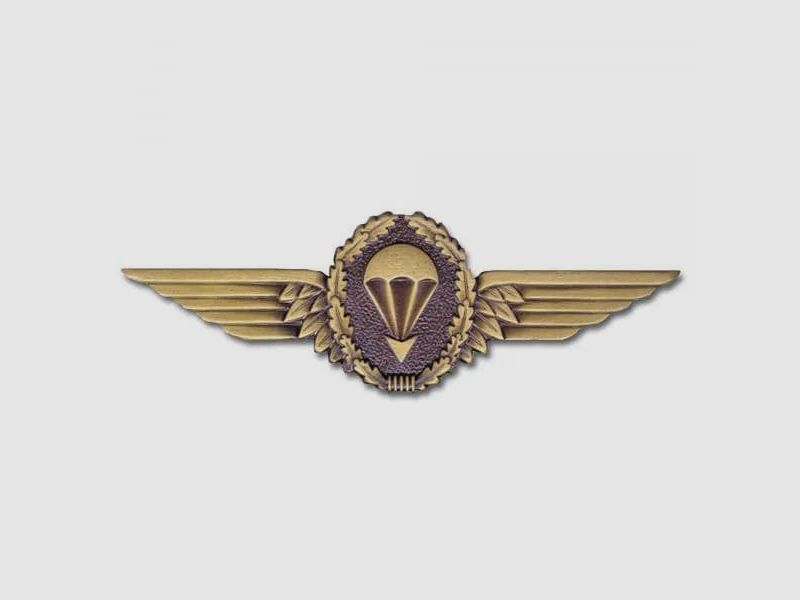 Insignia de paracaidista de BW Fritzsch de metal