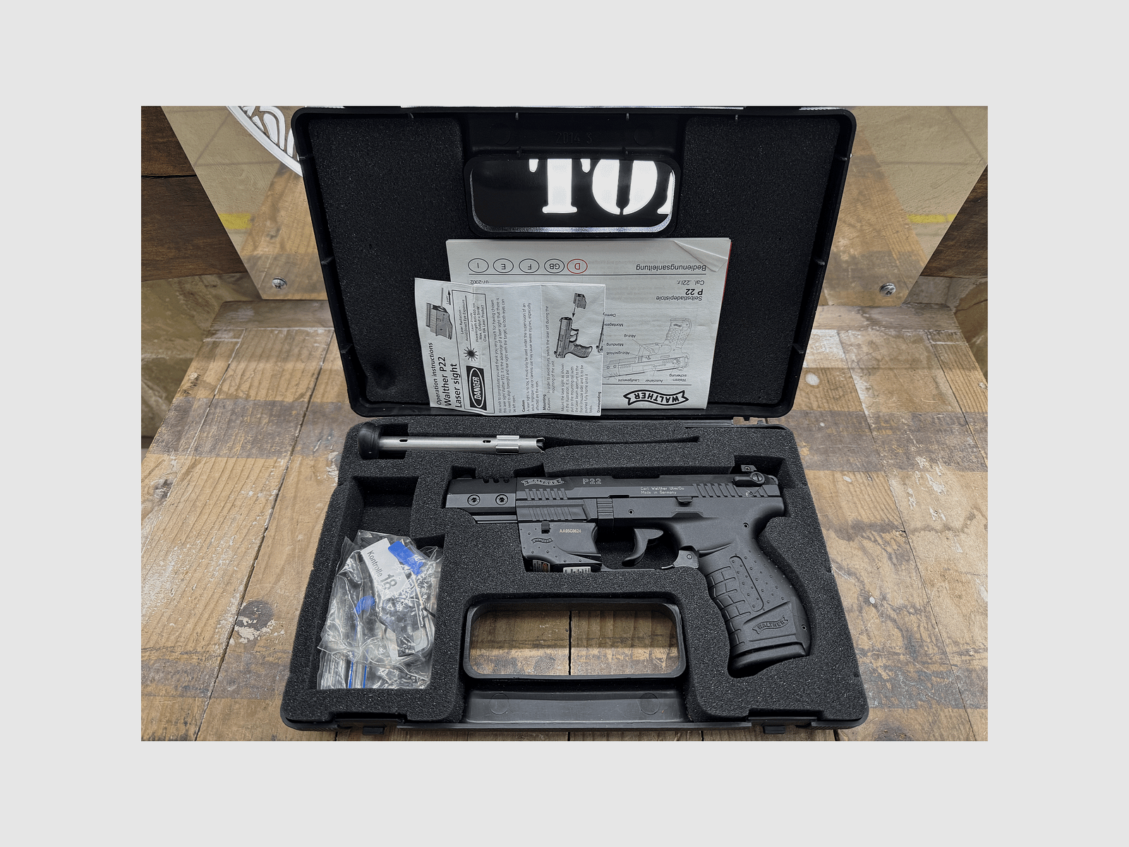 GEBRAUCHT – PISTOLE – WALTHER MOD. P22 TARGET Kal. 22LR, Bild 5 von 5
