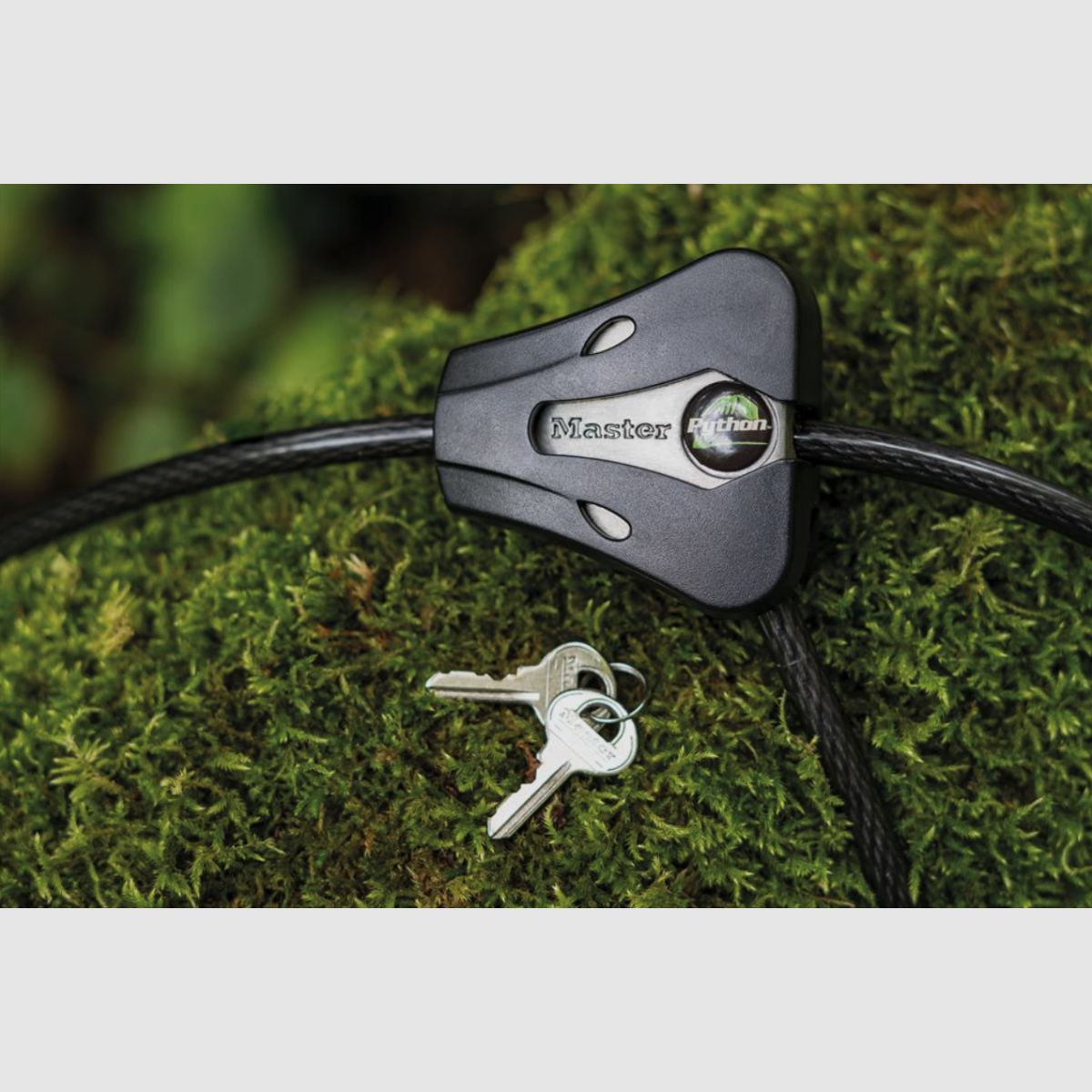 DÖRR Snapshot Kabelschloss Master Lock Python schwarz 1,80m