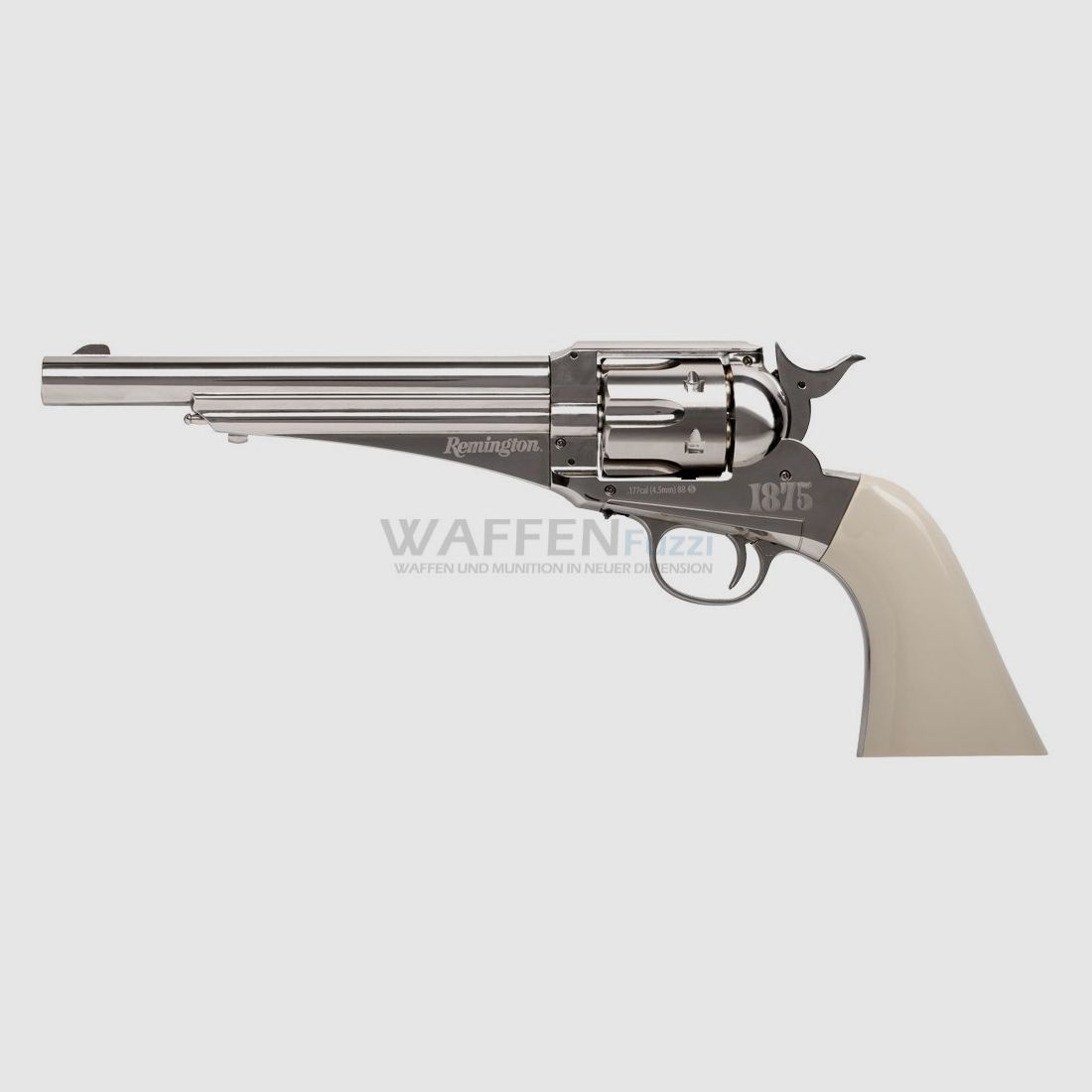 Remington Mod. 1875 revolver CO2 cal. 4,5 mm BB en acier