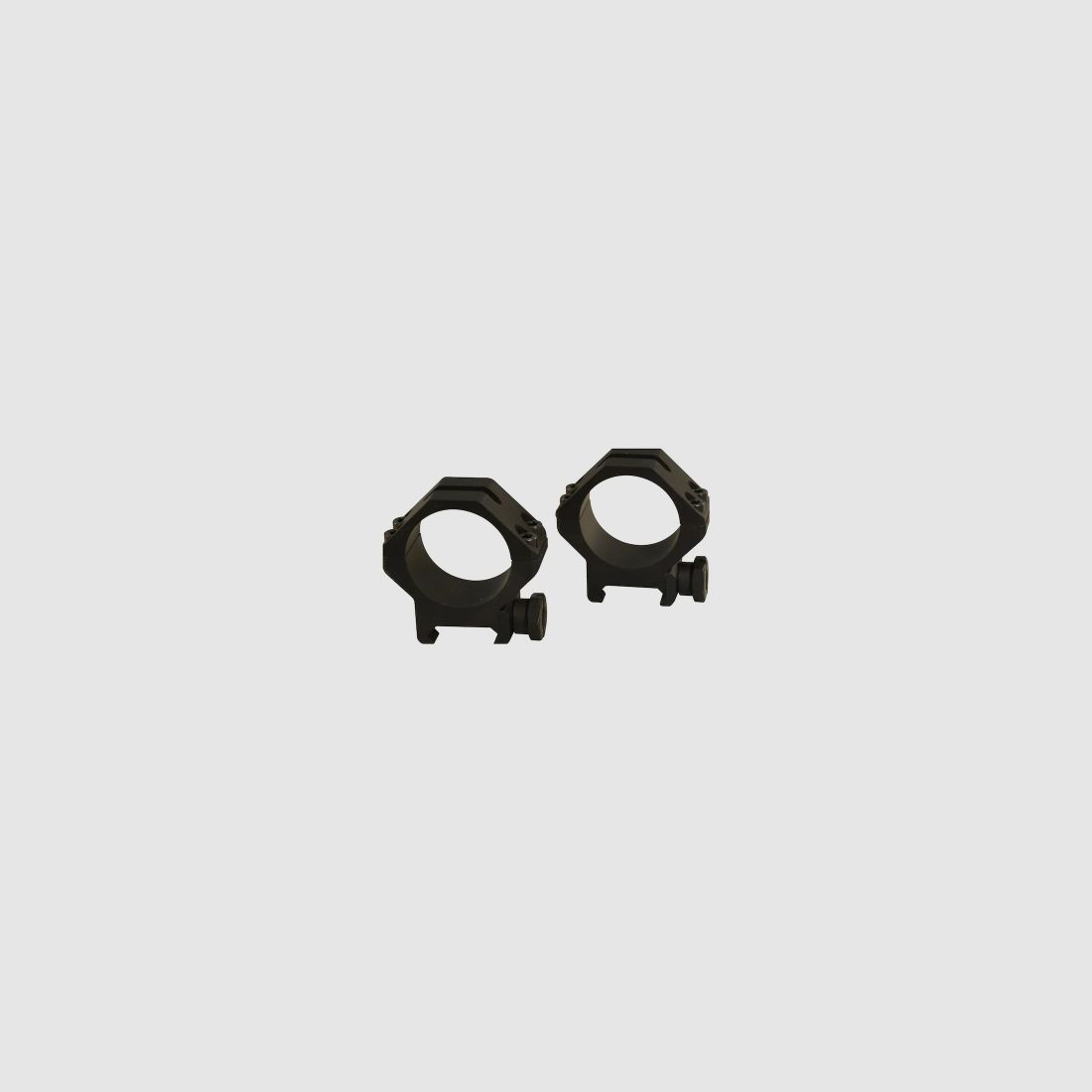 Weaver Tactical 4-Hole Picatinny-Style Rings matte black 30mm low, BH 6.35mm