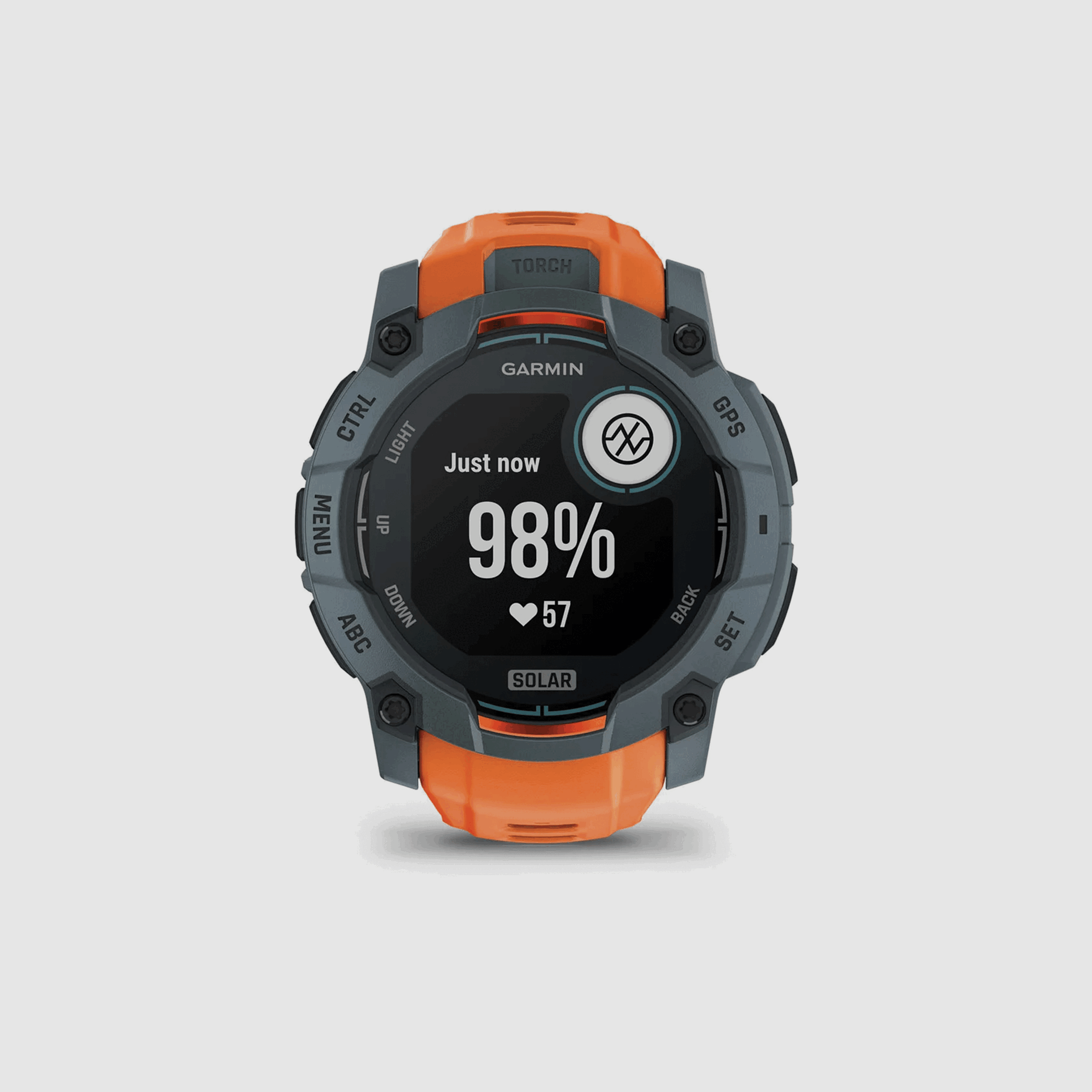 UHR – GARMIN – INSTINCT® 3 | 50MM | SOLAR | Twilight mit Silikonarmband Solstice, Bild 9 von 19