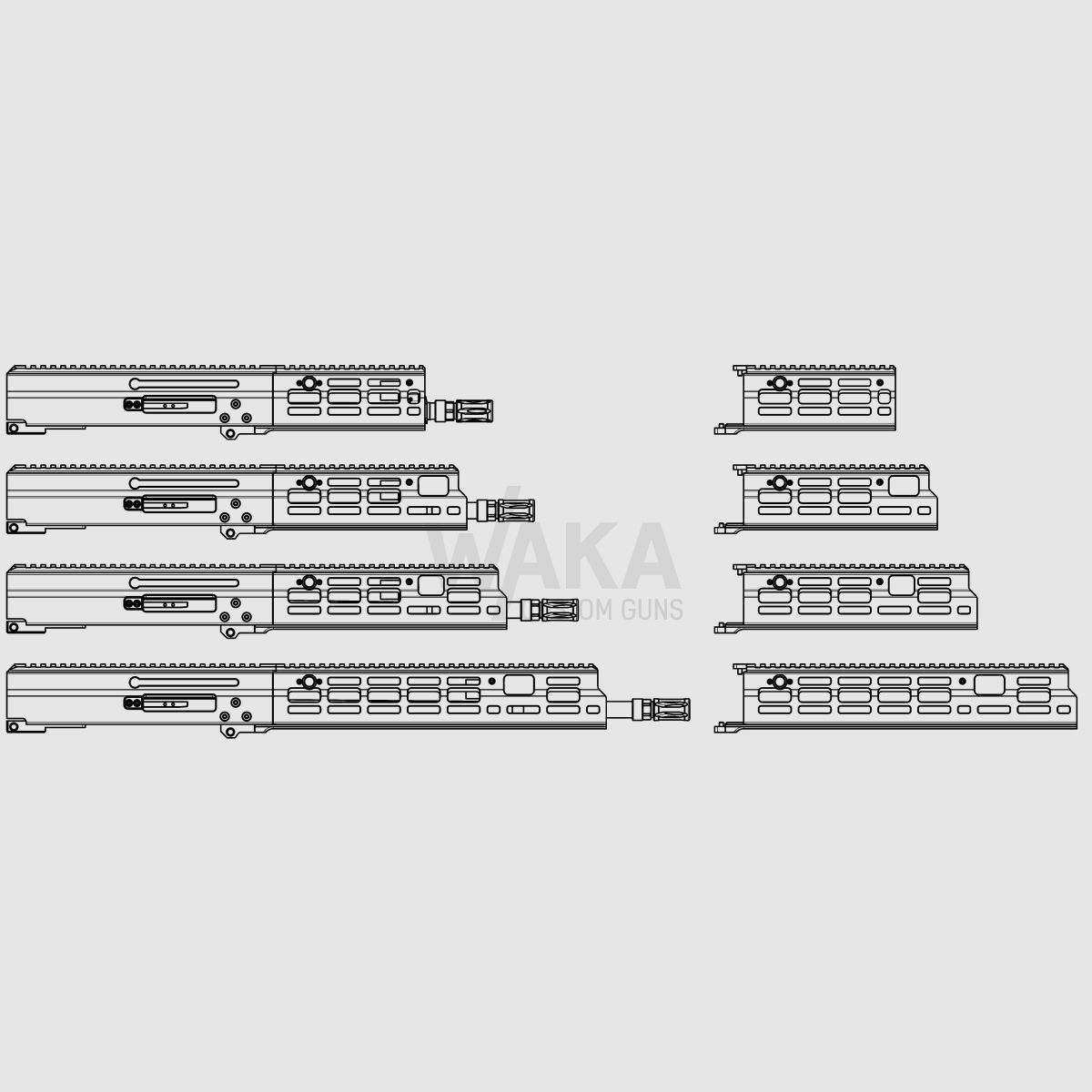 B&T M-Lock Handschutz "Extended" zu B&T APC223